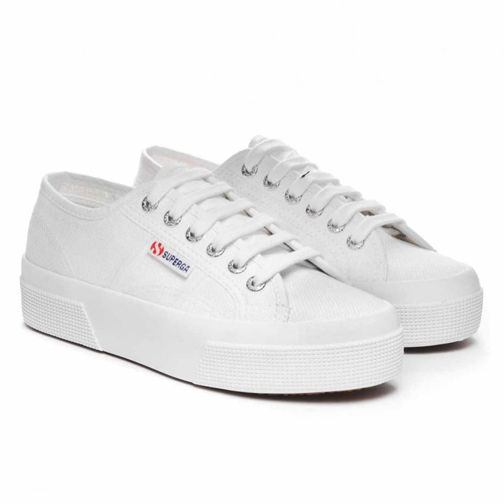 Superga 2740 Platform Sneakers White