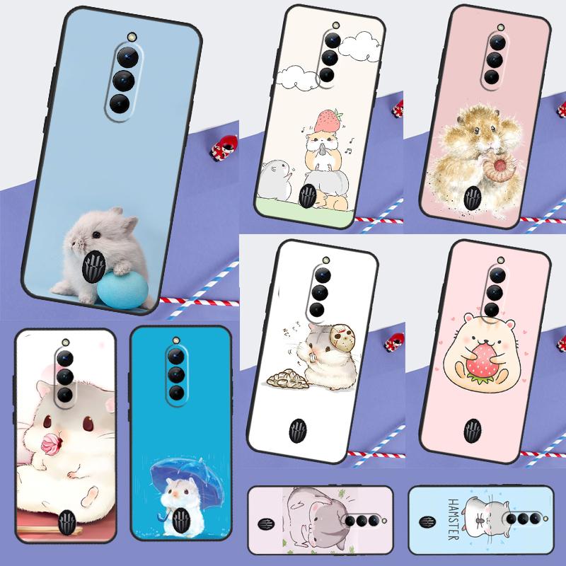 Rabbit mouse Hamster Case For Red Magic 9 8 10 Pro Plus 6 6S 7S 7 Pro 5G 6R RedMagic 9S 8S 10S Pro Plus Cover