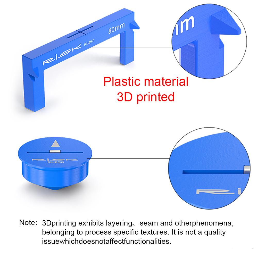 RISK Bicycle Bike Seat Cushion Height Measuring Tool MTB Road Bike Saddle Fitting Measurement BB Center Positioning Gauge Tools