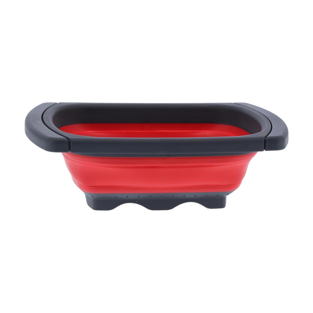 Folding Drain Basket Retractable Fruit Vegetable Washing Draining Basket for Home Kitchen Use