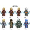 Minifigurki klocki Avengers 4 Iron Man klocki zabawki dla dzieci zabawki do wczesnej edukacji