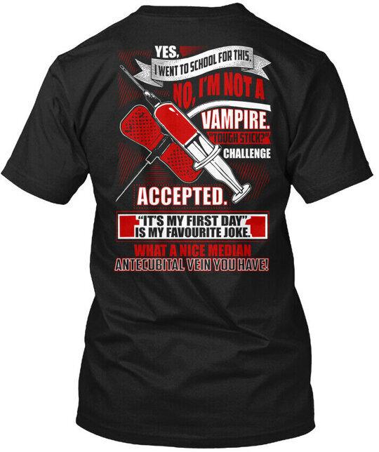 

Stylish Phlebotomist Past Buyers Exclusive T-Shirt Made in the USA Size S to 5XL 3XL