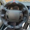 Hand-stitched Black Artificial Leather Steering Wheel Cover  For Citroen C5 2008 2009 2010-2017 Auto Interior Accessories