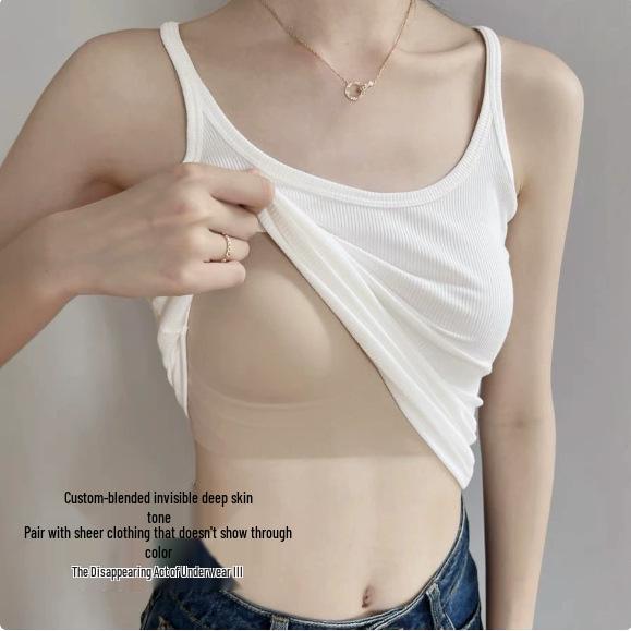 Back Beauty: Popular Invisible Backless Bra with Seamless, Crossable Thin Straps for Summer