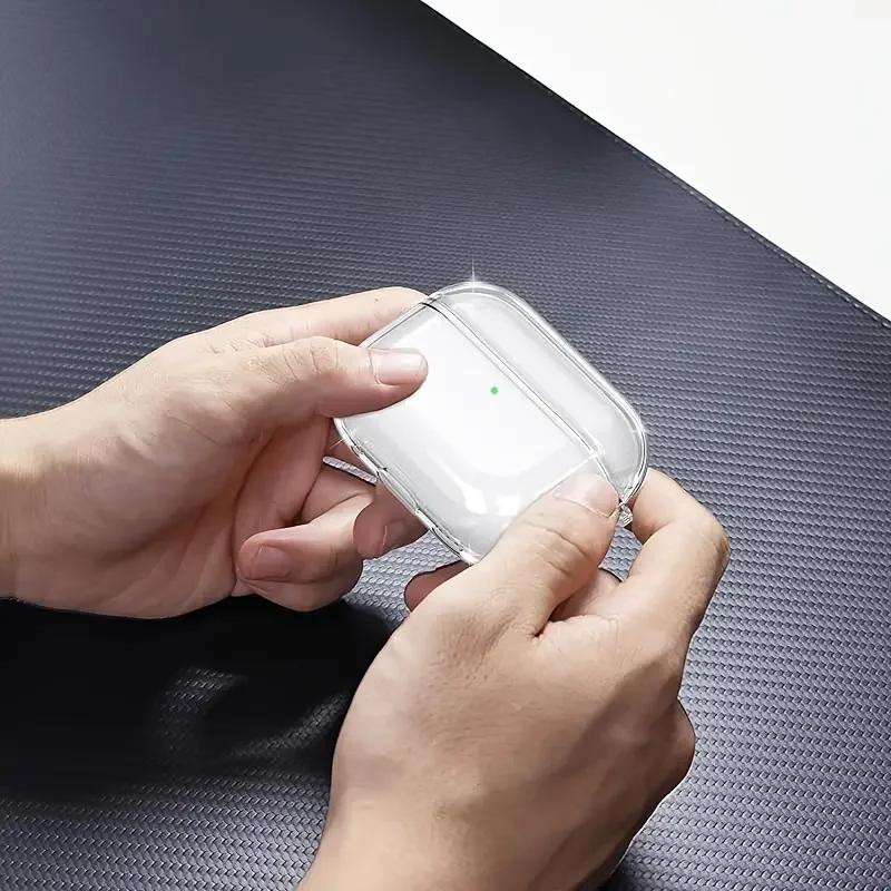 Custodia Morbida Trasparente in TPU per Auricolari Per Airpods Pro 3 2025 Airpods 4 2024 Cover Trasparente Antiurto Per Airpods 2 3 2021 Custodia a Guscio