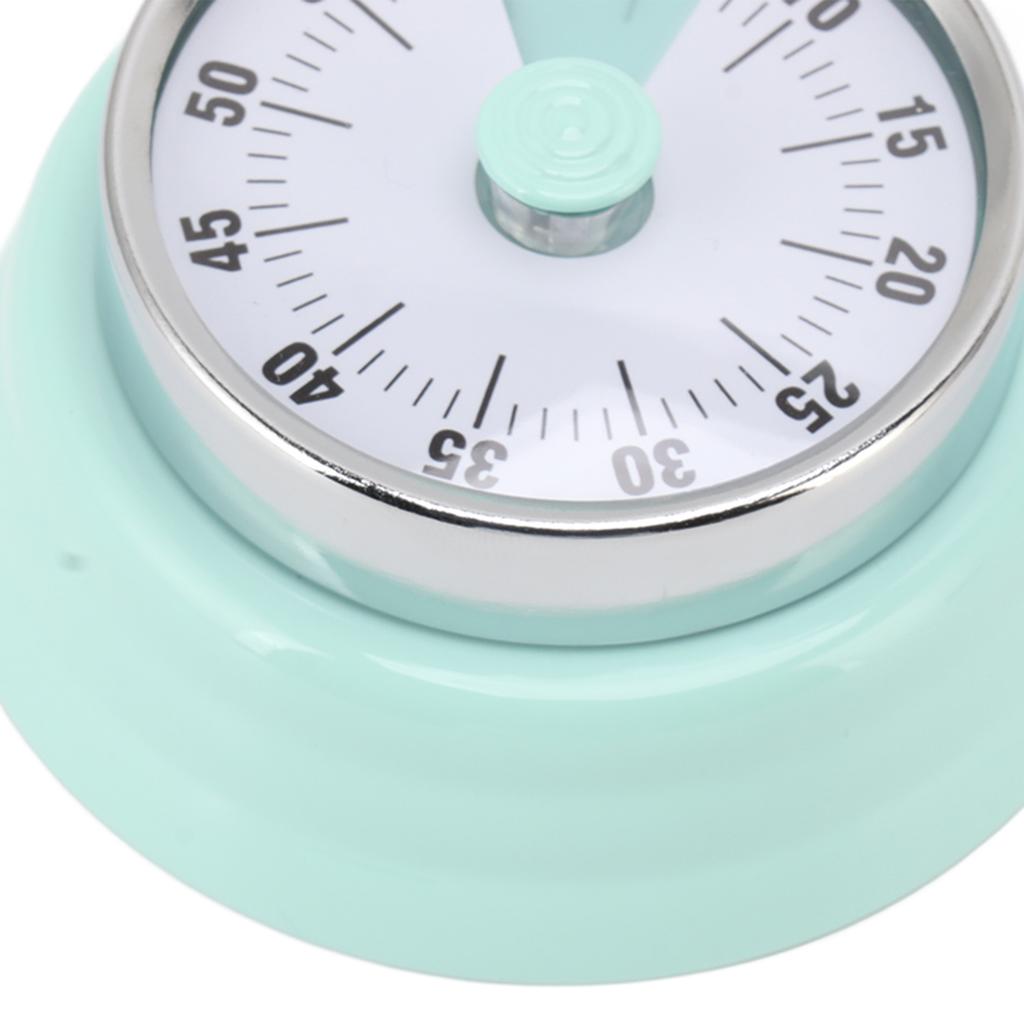 Mechanical Countdown Timer with Visual Display   Stainless Steel Timer for Learning