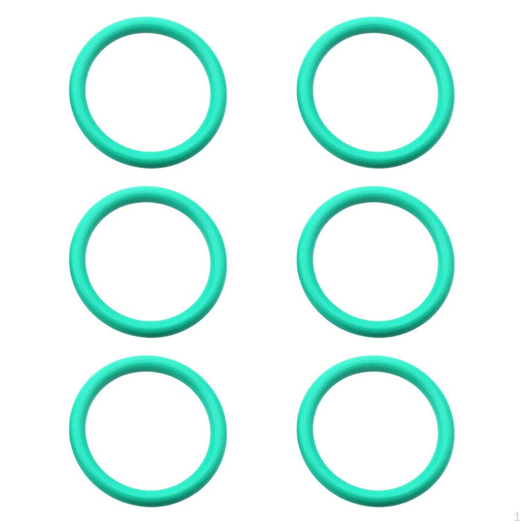 6Pcs 8116333 O Rings for Foot Pedal Control Valves Repair Parts Practical High Reliability