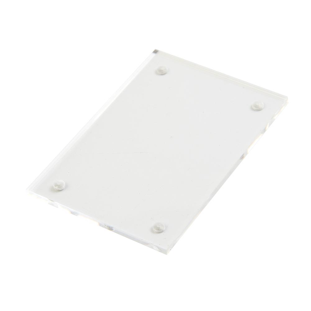 Transparent Acrylic Photo Frame Magnetic Poster Display Stand Household Photo Display Frame Desktop Ornament