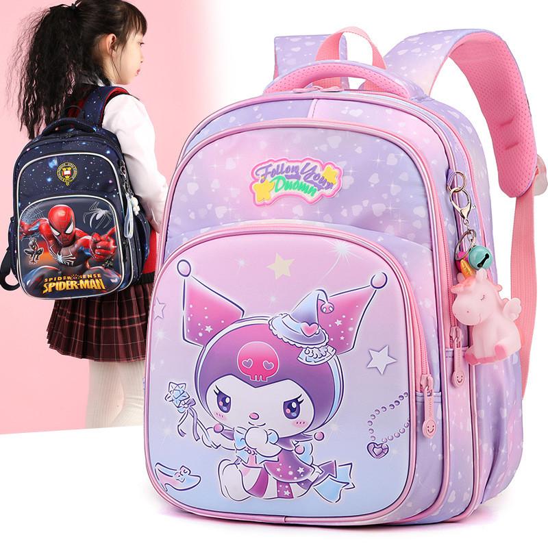 Cartoon Themed Delightful Kids Backpack Perfect For School And Daily Use