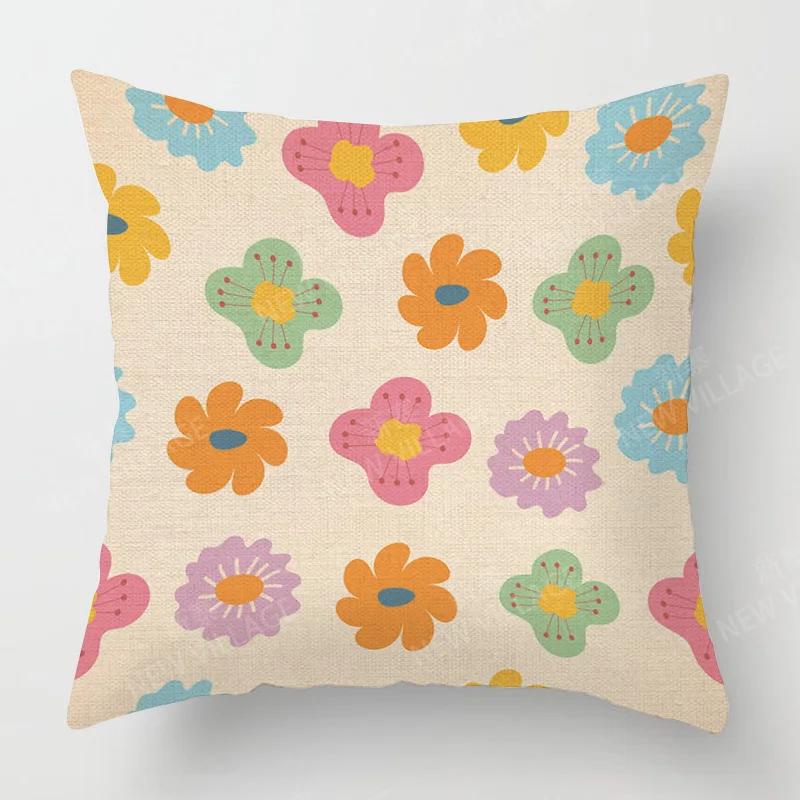 

Современный декор гостиной дома Наволочки для подушек Подушка диван 35x35см 40x40 60x60см 45x45см 40*40 наволочка бохо растение скандинавский 16x16in 40x40cm