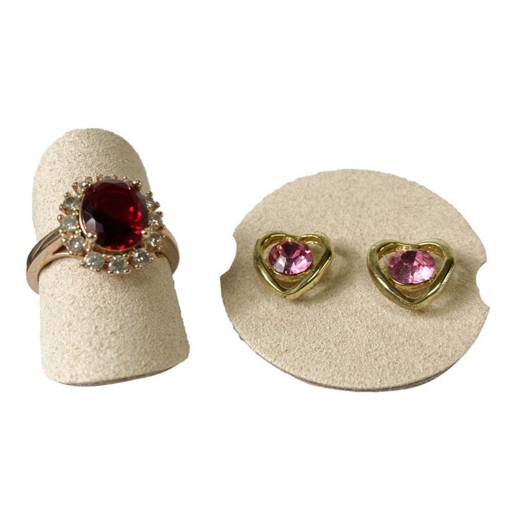 12Pcs Multifunctional Earrings Card Holder Round Round Ring Stand Earrings Display Rack Vacation