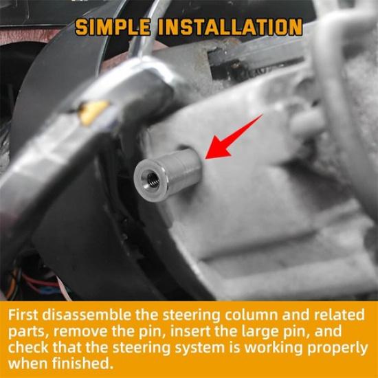 Überdimensionierter Lenksäulenbolzen P Reparaturkit für Chevrolet Corvette 1969-1996