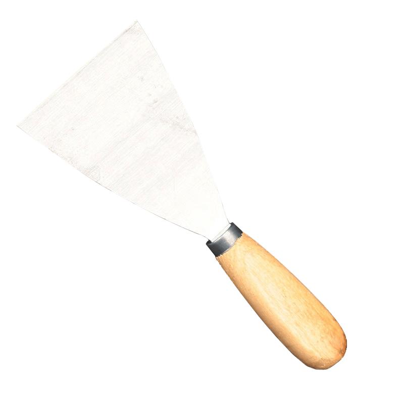 Jiang Ting Ke Wood Handle Putty Knife & Scraper 5-Pack