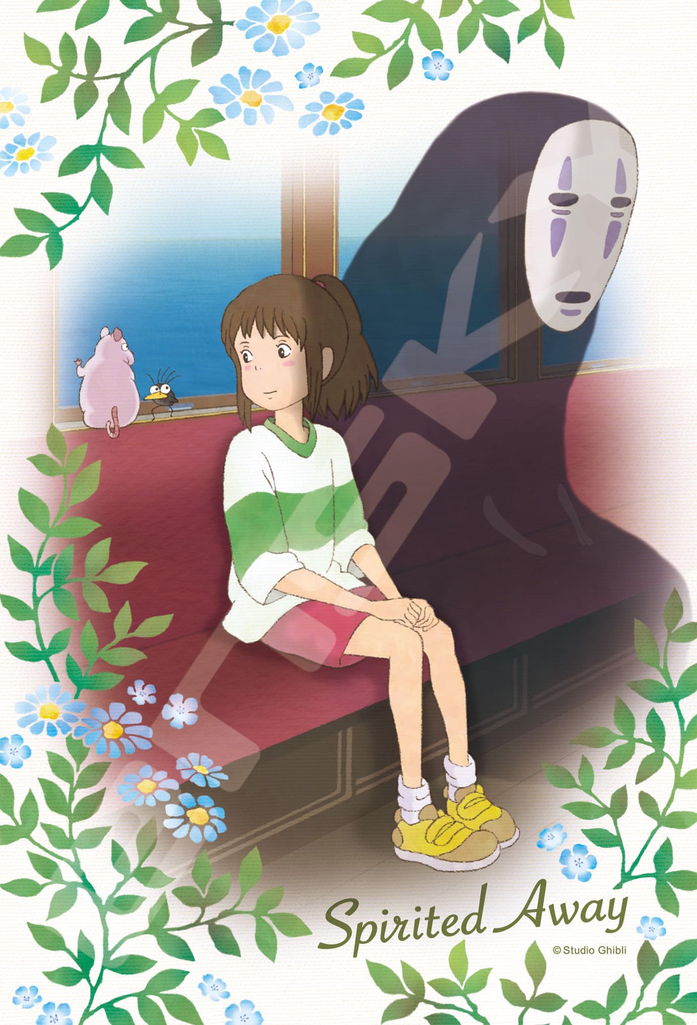 Ensky Studio Ghibli Spirited Away Running Across the Sea 10 x Jigsaw Puzzle 150 Pieces Mini Puzzle (ENSKY) 14.7cm 150-G63