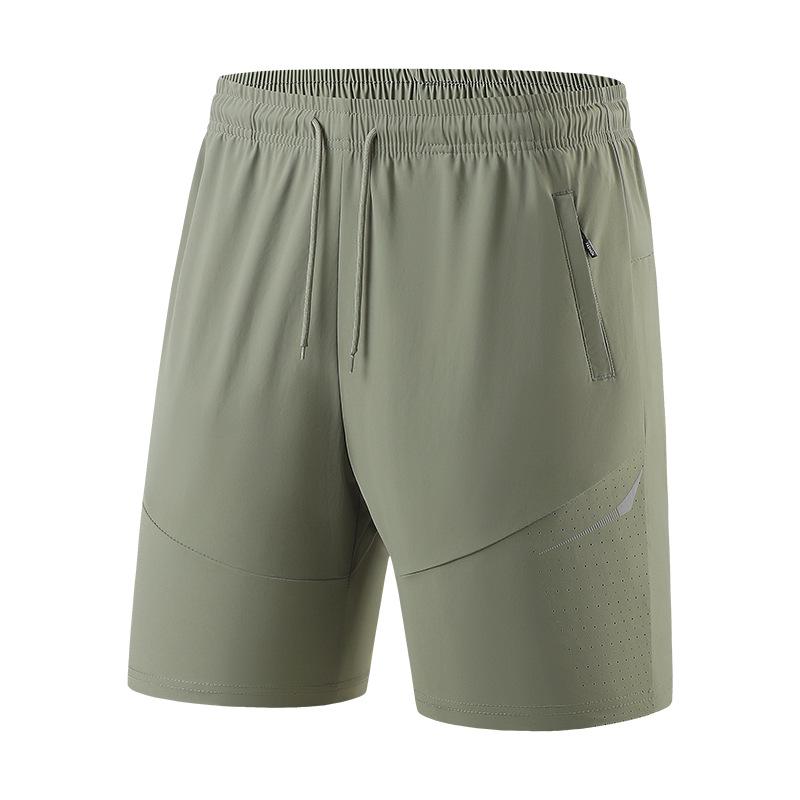 

Men s Breathable Quick-Dry Athletic Shorts - Summer Lightweight Casual Five-Point Fitness Pants 7XL армія зелений колір