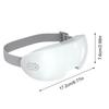 Steam Eye Mask Auto Timer 2 Levels Adjustable Eyes Mask Type-C Recharging Hot & Cold Compress Goggles for Travel Use&Sleep Aid