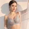 French Lace Crystal Cup Rabbit Ear Bra Soft Steel Ring Adjustment Sexy Push-up Ultra-thin Large Chest Small Underwear