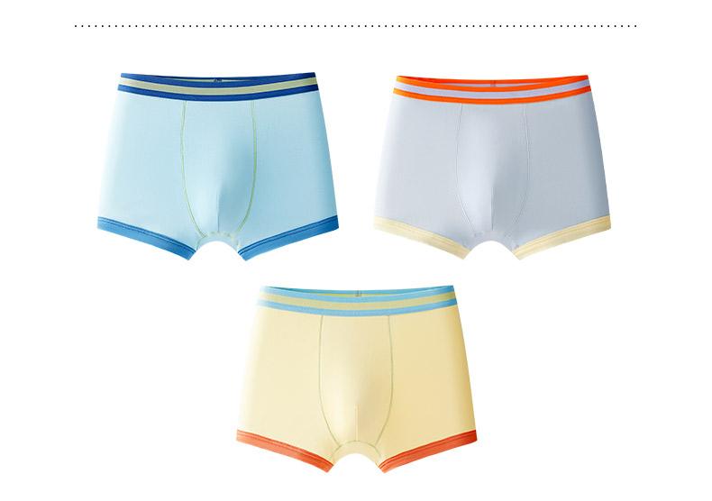 Yingbolun Boys' Modal Cotton A-Class Antibacterial Underwear