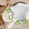 3 PCS Fine Mesh Strainer Bags - RAINFLOW Reble Cheese Cloth Bag for Straining with Stainless Steel Handle Medium Size Food Grade Filter for Coffee