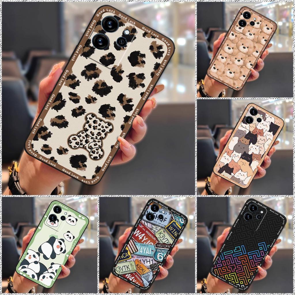 Full Wrap Anti-dust Phone Case For Oukitel C32 Back Cover Shockproof Dirt-resistant Anti-knock Cover Fashion Design Cute