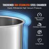 Vacuum Chamber Tempered Glass Lid Vacuum 11.4 L Degassing Chamber Silicone