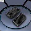 Abs Carbon Fiber Auto Key Fob Cover Case Bag Fit For Vw Volkseagen Passat B8 Magotan Fit For Skoda Superb A7 Kodiaq Seat Housing Remote