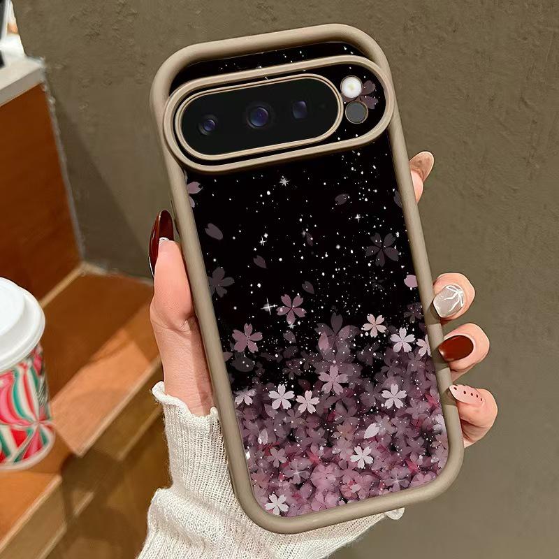 

Чохол для телефону Full Sky Cherry Blossoms Pixel 8/8A/9 Pro - Захист від падінь, М який, Свіжий дизайн Pixel 10 Pro коричневий