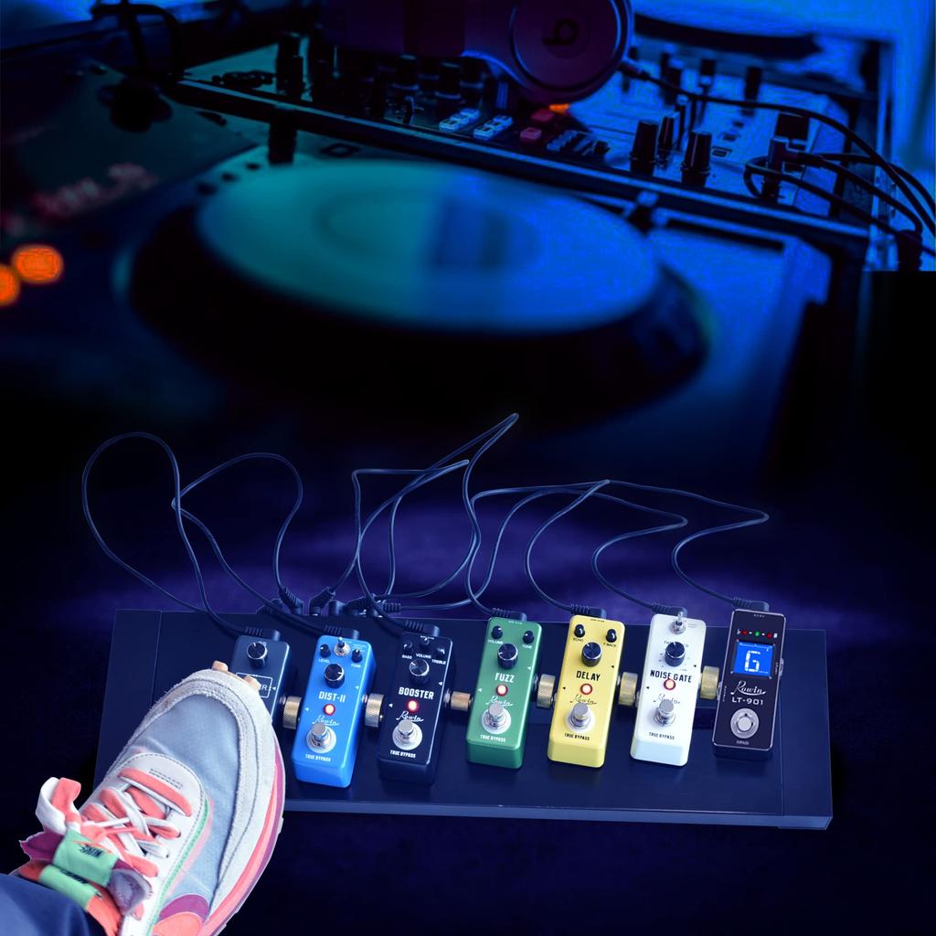 Rowin Tuner Pedal Guitar Tuner Chromatic Pedal LT-901