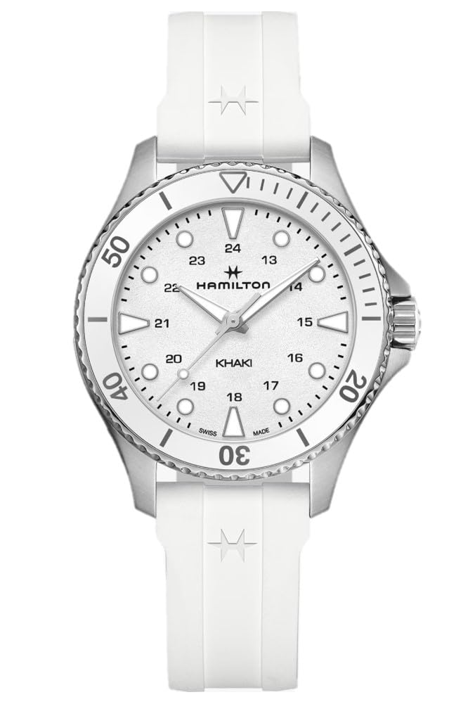 

Khaki Navy Wristwatch H82221310 White [Hamilton] Men s [Used] білий