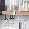 Multipurpose 6 Hook Kitchen Cup Holder Home Accessory for Cabinet and Wall Storage of Mugs and Daily Use Items