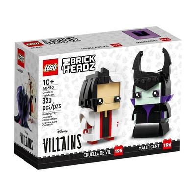 LEGO BrickHeadz Cruella and Maleficent 40620