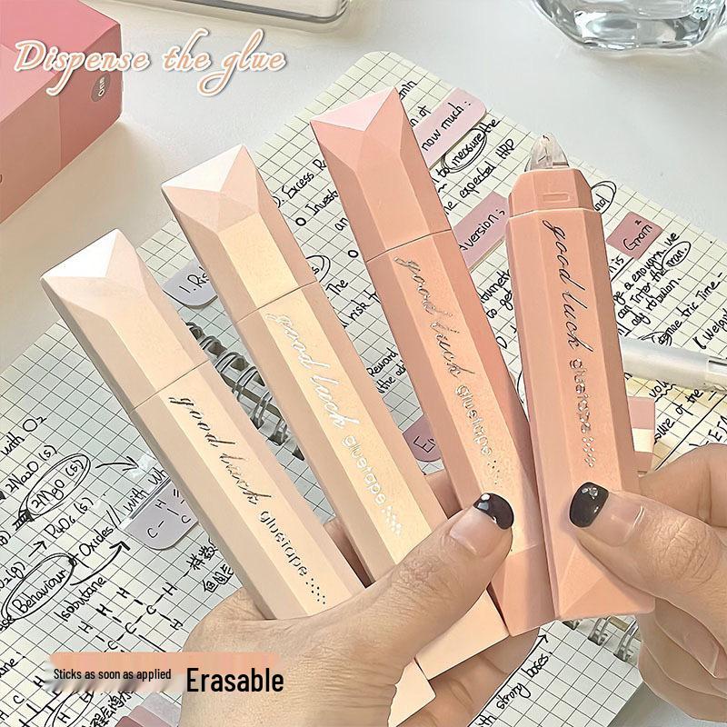 Gradient Pen-Style Dot Glue & Correction Tape with Strong Adhesion