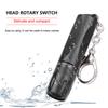 Keychain Flashlight Pocket Waterproof Bright Flashlight For Indoor Outdoor Reading Walking Camping Hiking