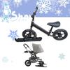 Skiplatte Rollen Kufen Schlitten Skifahren Board Strand Skateboard Schnee Roller Schlitten Laufrad Ski Schlitten Einfach zu installieren