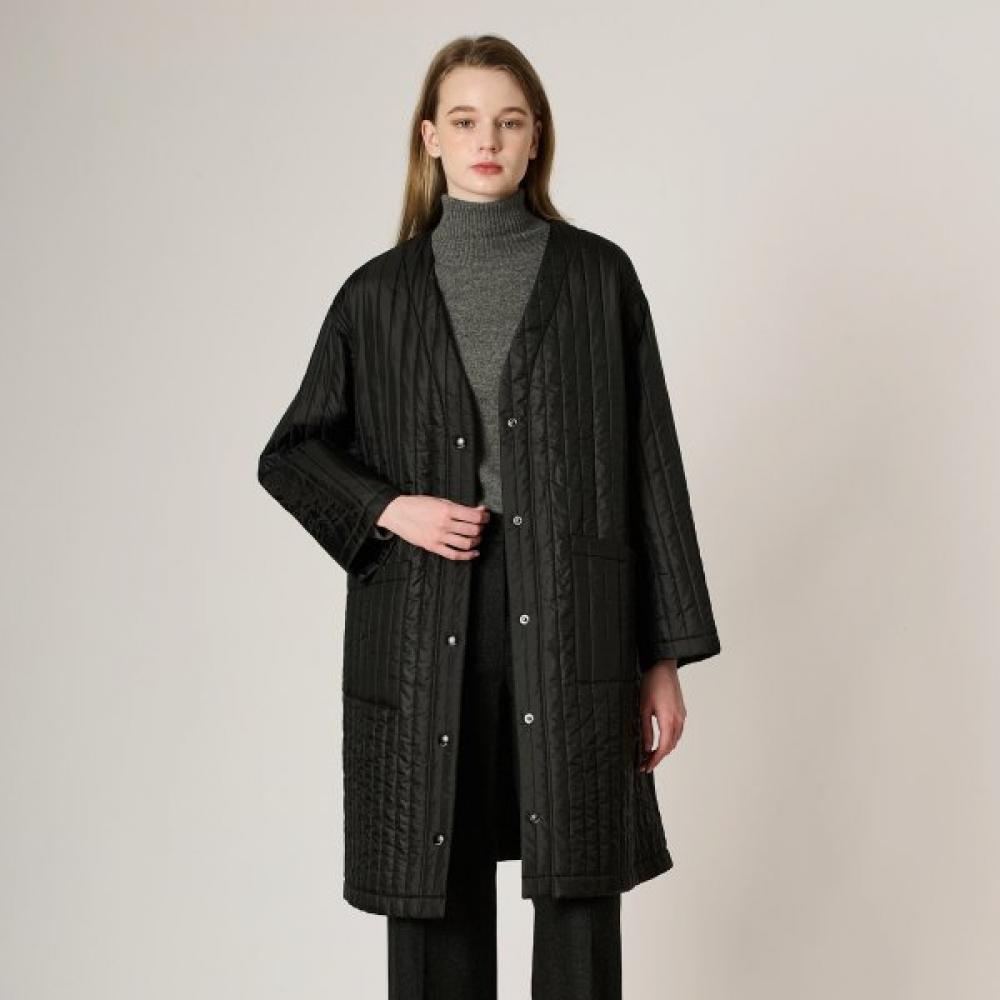 Bcbg Quilted Pocket Padding Jumper B3w9r130 Khaki (45)/FREE