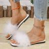 Fashion Designer 2025 Women's Summer New Fashion Open Toe Flat Comfort Sandals Outdoor Casual Dress Party Women's Slippers Zapatos