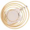 DIY Plastic Embroidery Hoops Cross Stitch Frame Stretch Ring Tool for Needlecraft Sewing Loop Cross Stitching