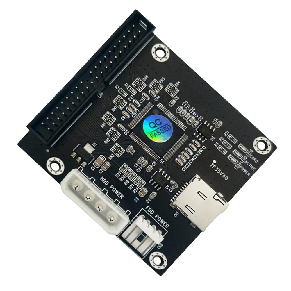 TF Micro SD To 3.5-inch IDE 40PIN Adapter Card Micro SD TF Card To IDE 40Pin 3.5inch Male Adapter