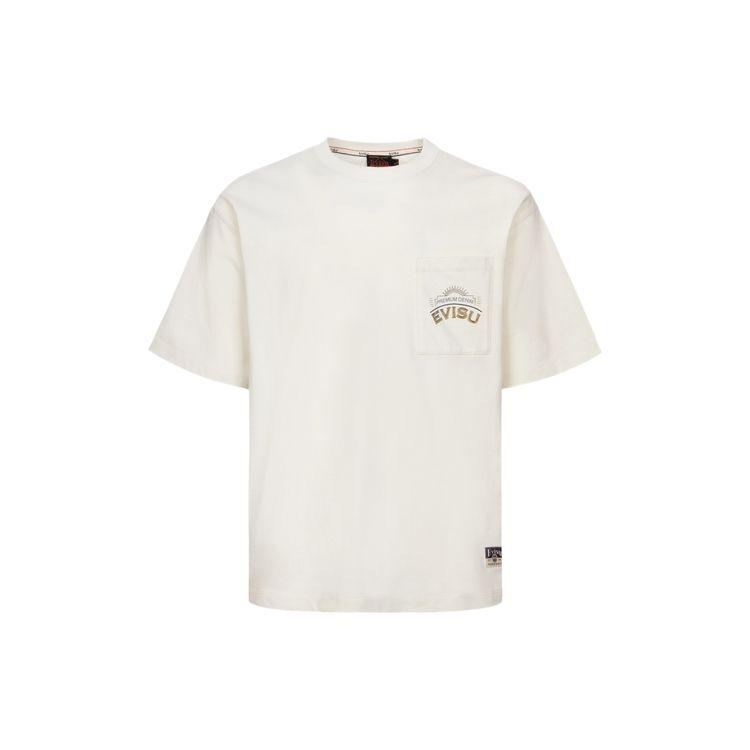 Fortune God Evisu Trademark And Family Flower Pattern Short Sleeve T-Shirt Men Tops 2ESHTM4TS7079RXCT