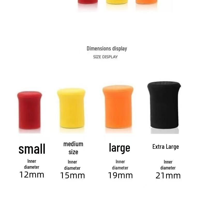 

Breathable Silicone Fishing Rod Protective Plugs - Front & Rear Tackle Accessories Extra Large
