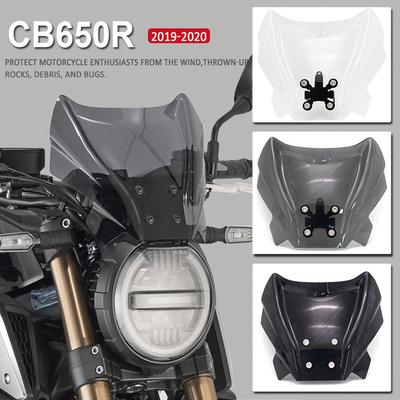 New Motorcycle Parts For Honda CB1000R CB650R CB 1000 R Windshield Wind Deflector Windscreen Fairing Baffle Cover 2019 2020 2018