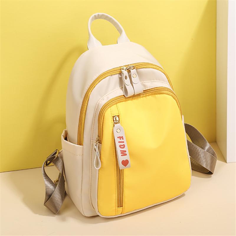 Small Women's Backpack 2025: Lightweight, Waterproof, Oxford Cloth for Girls - Perfect for Children's Outings & Study Tours.