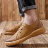 Módní ležérní pánské boty Pohodlný minimalistický designový styl Denní kancelář venkovní volný čas Párty Mladistvé sportovní všestranné černé boty