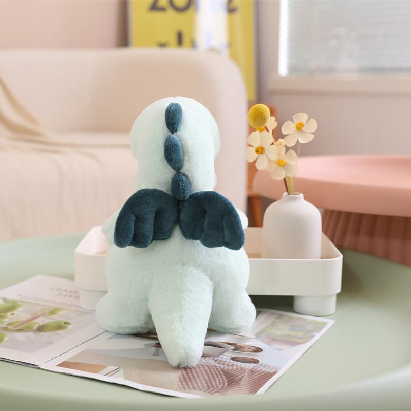 Kawaii Dinosaur with Wings Plush Doll Charming Stuffed Animals Plushies Doll Cartoon Anime Soft Kids Toys for Girls Boys ChildGifts