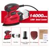 Detail Sander 14000RPM Compact Electric Sander 20Pcs Sandpapers Dust Collection Port Connected with