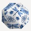 1pc Insects, Watercolor Open/Close Folding Umbrella, All- Portable Umbrella for & Men, Stylish Accessory (Holiday Gift) 8-Rib yy251213131
