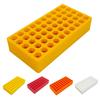 50 Holes Bits Storage Box Screwdriver Bit Organizer Hex Impact Drill Bits Attachment Organizer Plastic Compact Portable Case