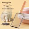 Stainless Steel Fine Hole Cat Litter Scoop with Hook