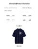 Women's Short-Sleeve Cat Jacquard Polo Cashmere Knit Tee