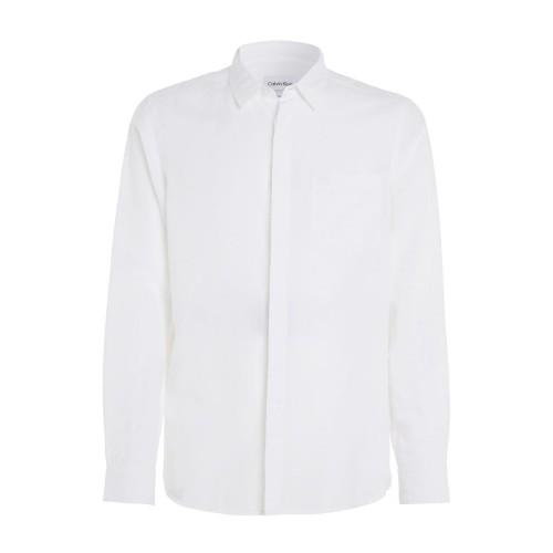 Calvin Klein Mens Cotton Lined Regular Shirt